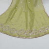 Apple Green Chiffon Outfit with Handcrafted LCD Gota Work – Eid Exclusive - Image 2
