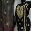 Shocking Pink Gotta Lawn Tie & Dye Dupatta – Handcrafted Elegance - Image 4