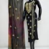 Shocking Pink Gotta Lawn Tie & Dye Dupatta – Handcrafted Elegance